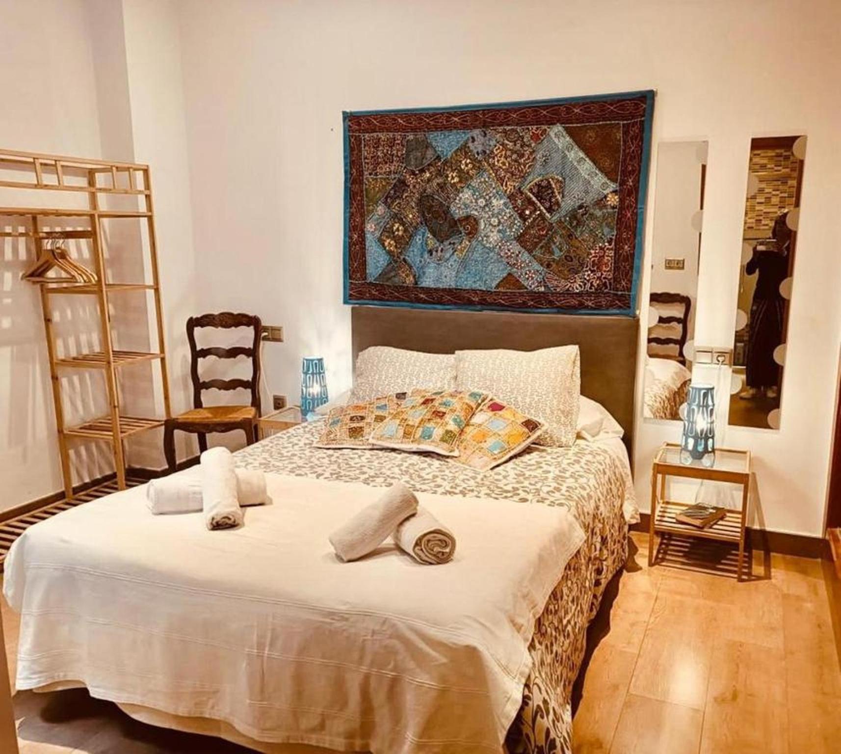 Apartamento Casa Siglo Xviii Con Patio En Centro De Con Parking Opcional